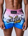 Calções Muay Thai ELION Raja Rosa/Branco/Azul